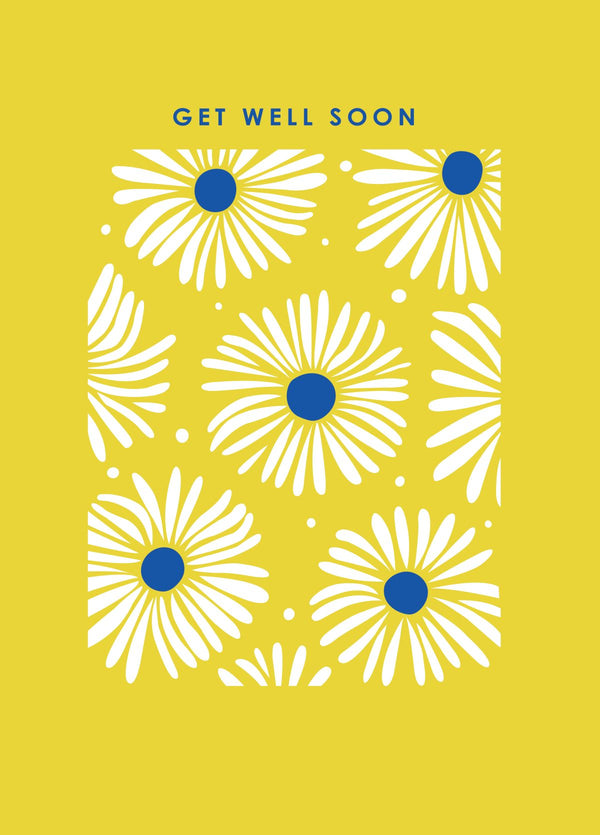 Get Well Daisy Card