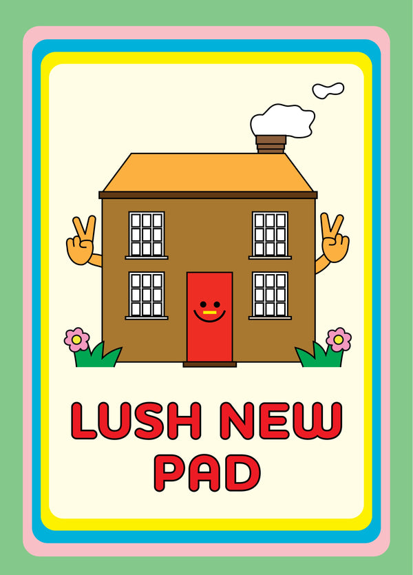 Lush New Pad Card