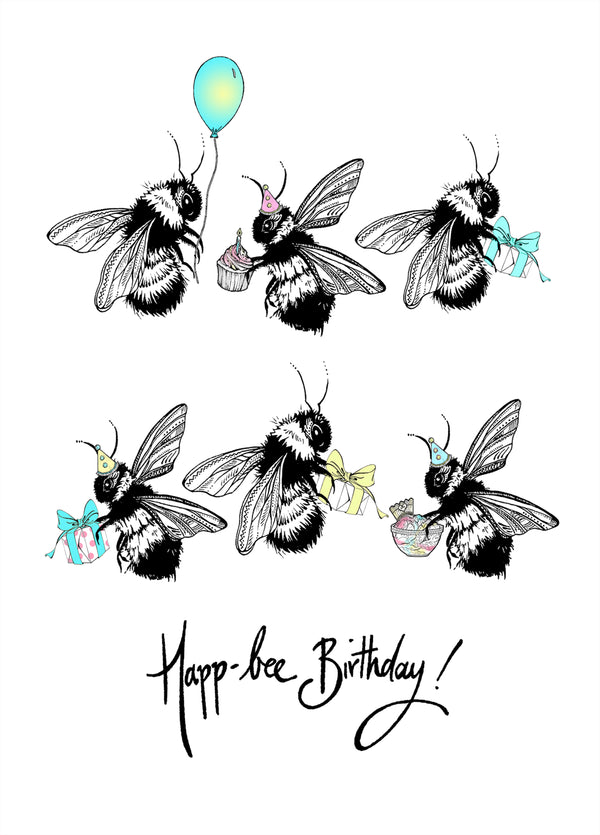 Happ-Bee Birthday! Card