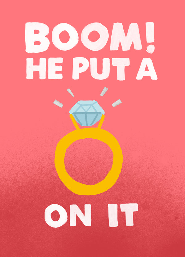 Put A Ring On It Card