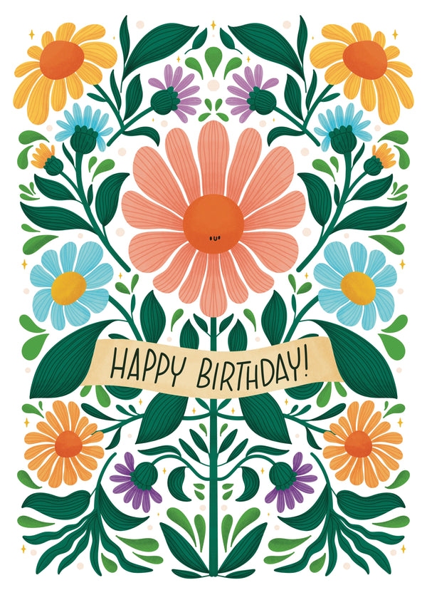 Cute Happy Birthday Card