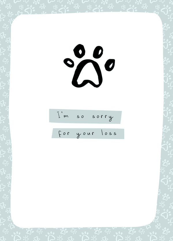 Sorry For Your Loss Card