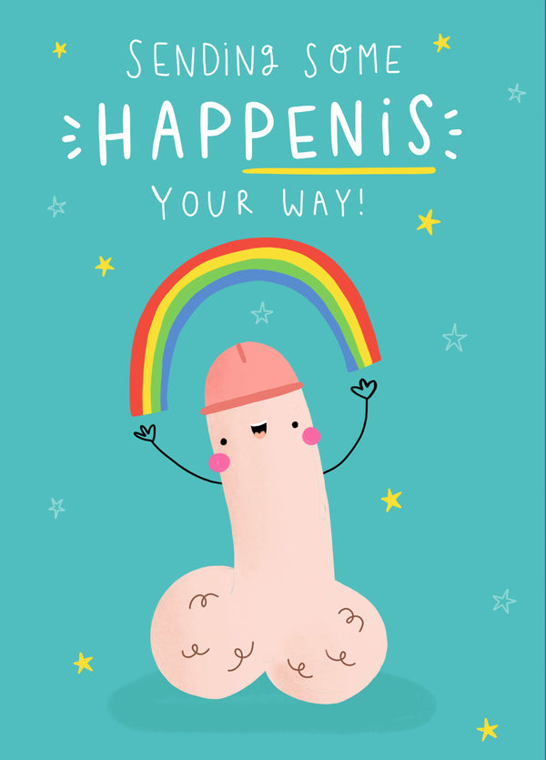 Sending You Some HapPENIS! Card