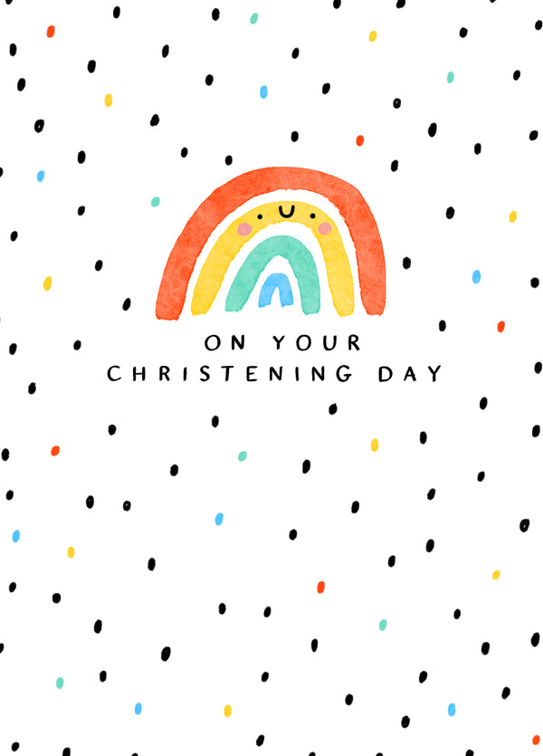 Christening Day Card