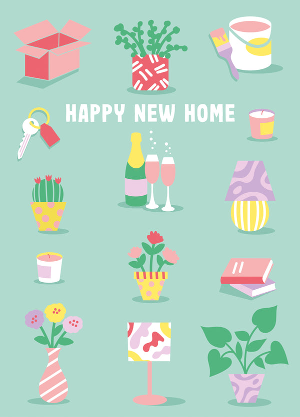 Happy New Home Card