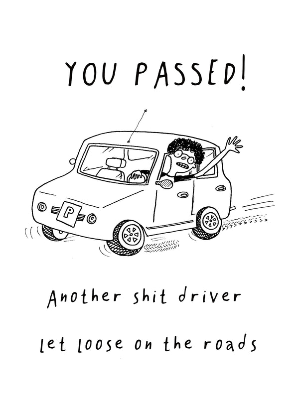 You Passed! Card