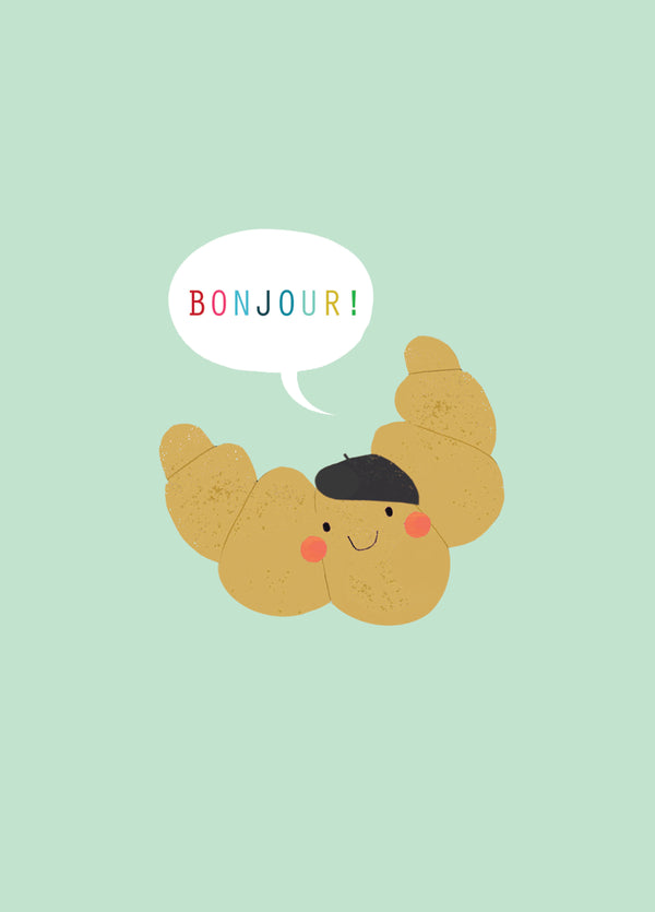 Mini Croissant Card