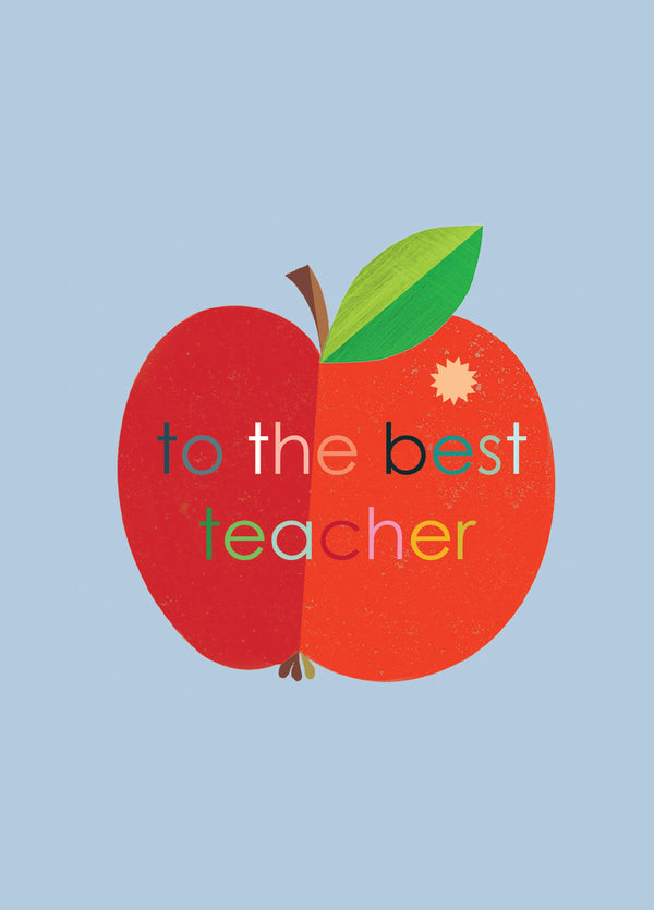 For My Teacher Apple Card