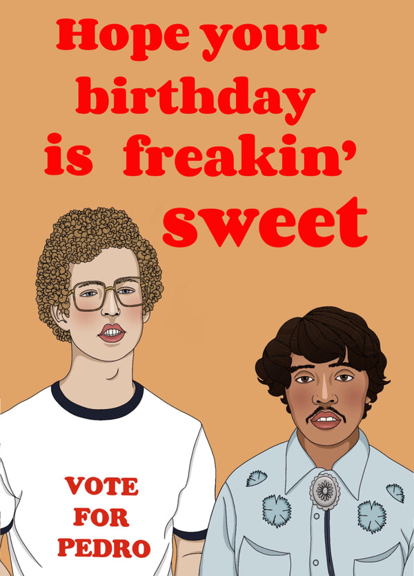 Napoleon Dynamite Sweet Birthday Card