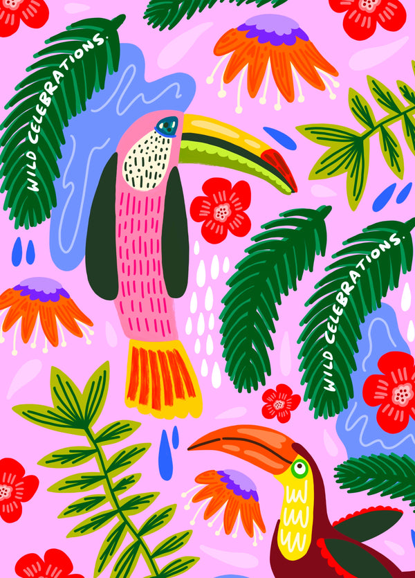 Toucan Wild Celebrations Card