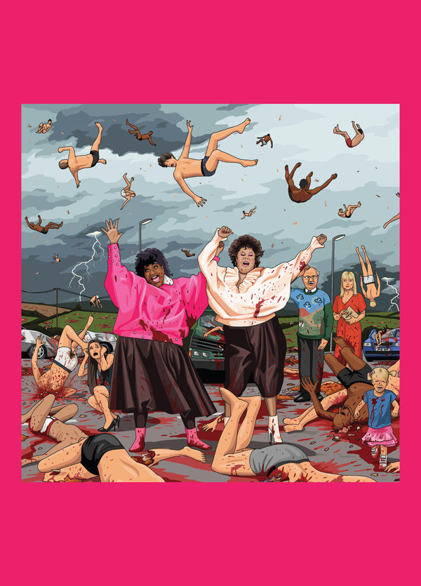 Raining Men Card