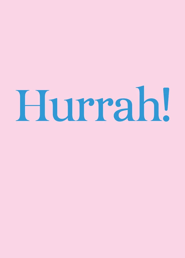 Hurrah! Card