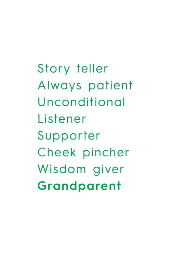 Grandparent Card