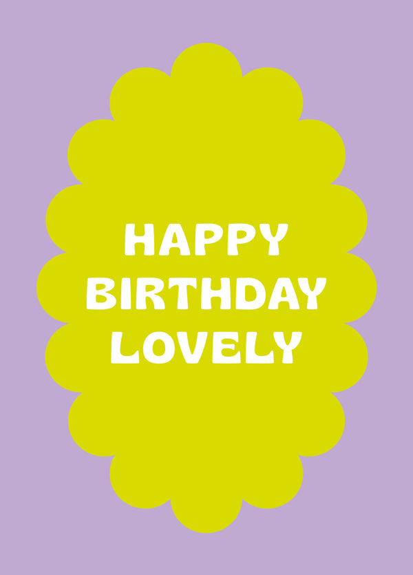 Happy Birthday Lovely