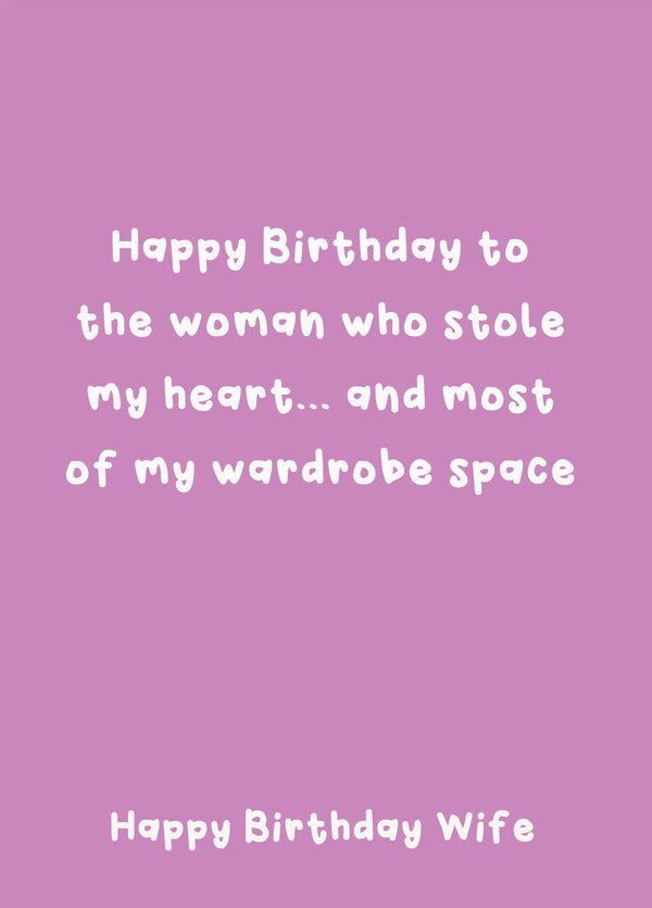 Happy Birthday Wife