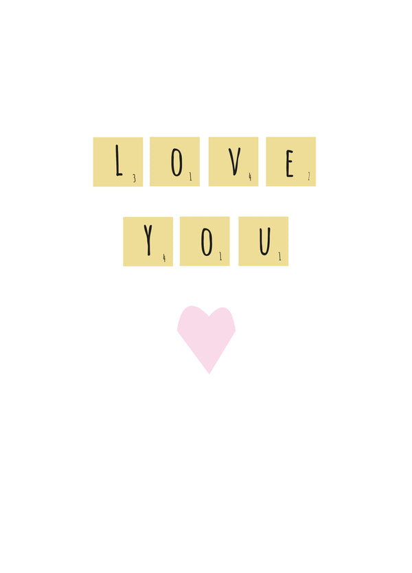 Love You Card