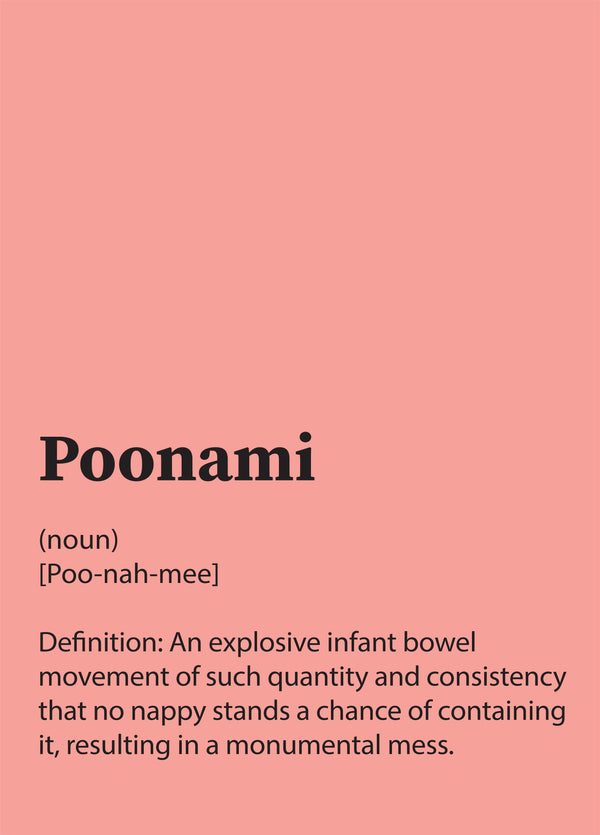 Poonami - New Baby Card