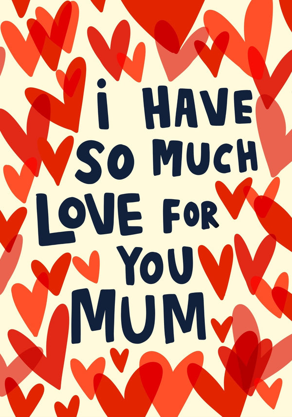 So Much Love Card