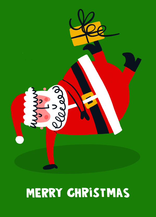 Santa Present Card