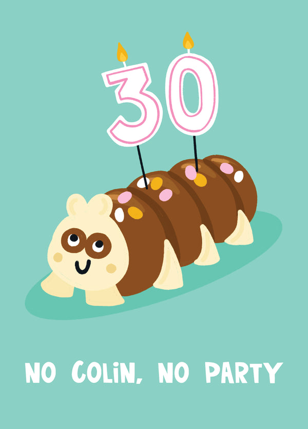 Colin 30 Card