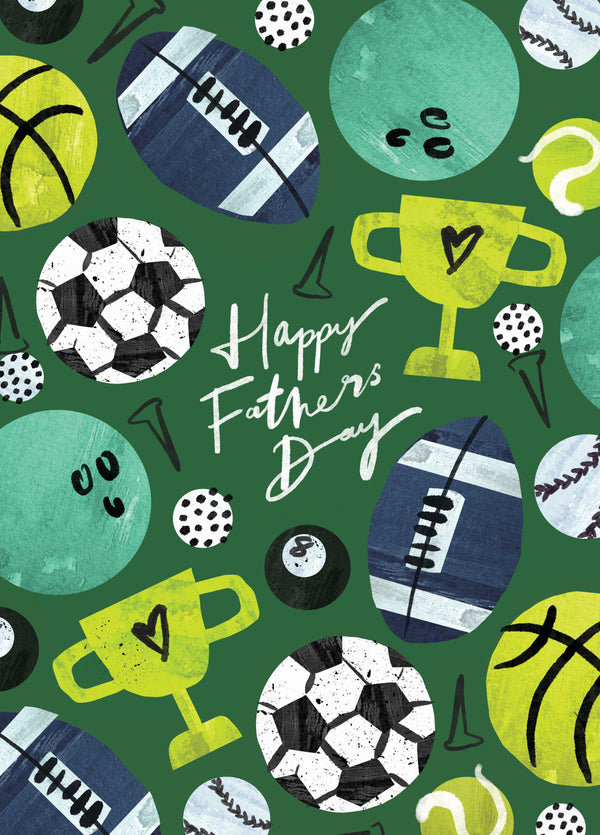 Happy Father's Day Sport Card
