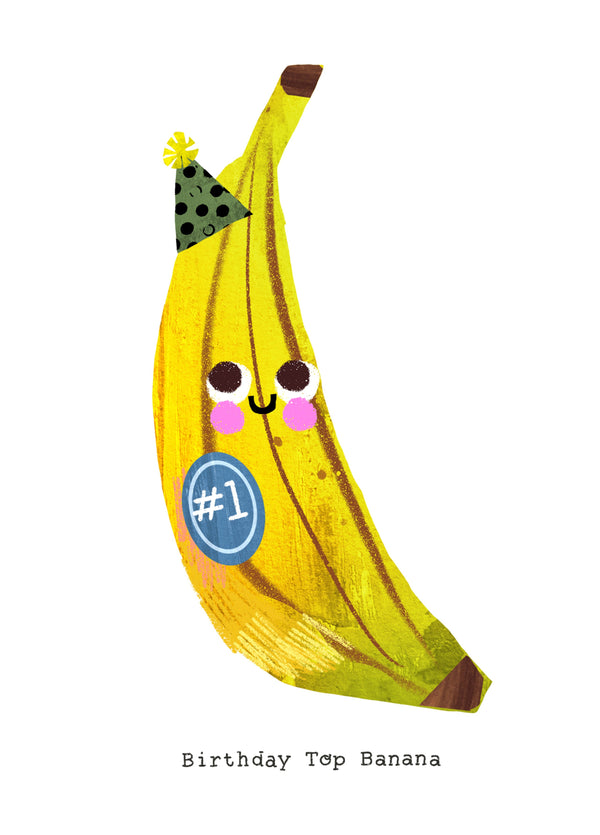 Birthday Top Banana Card