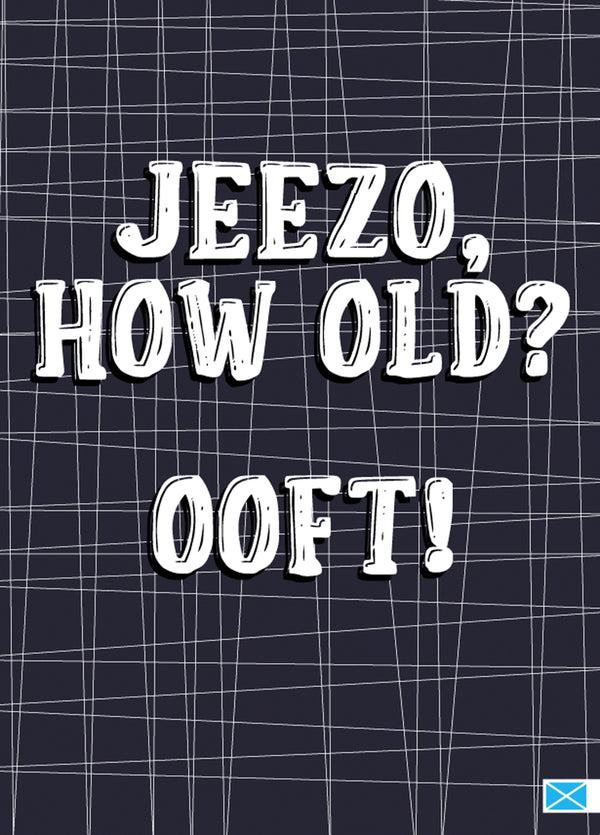 Happy Birthday Card, Funny Scottish Birthday Card