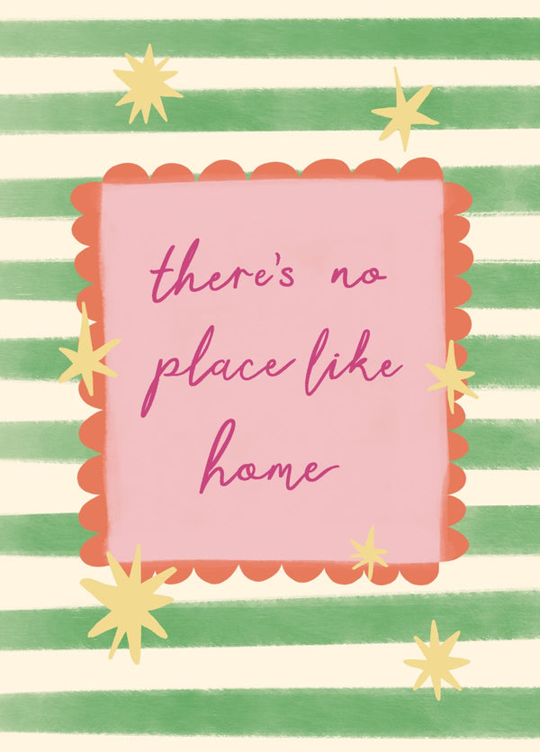 There’s No Place Like Home - Arty New Home Card
