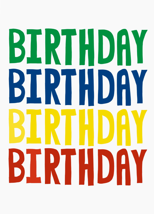 Happy Birthday Card