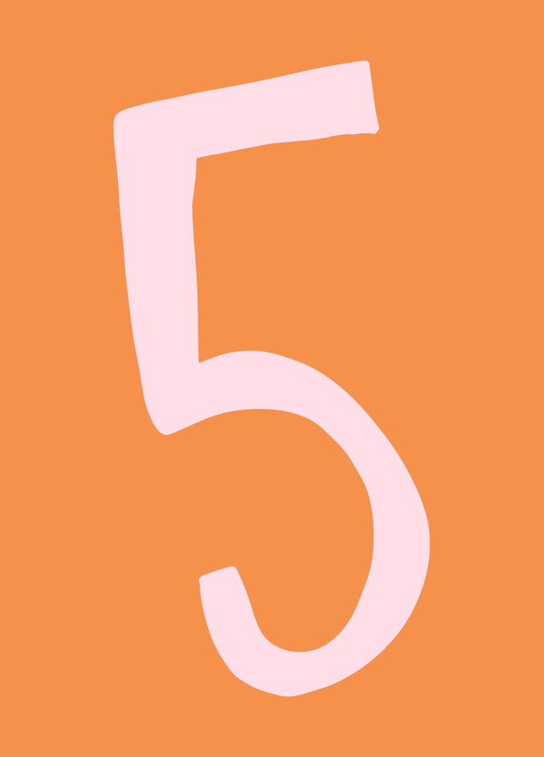 5th Birthday Card