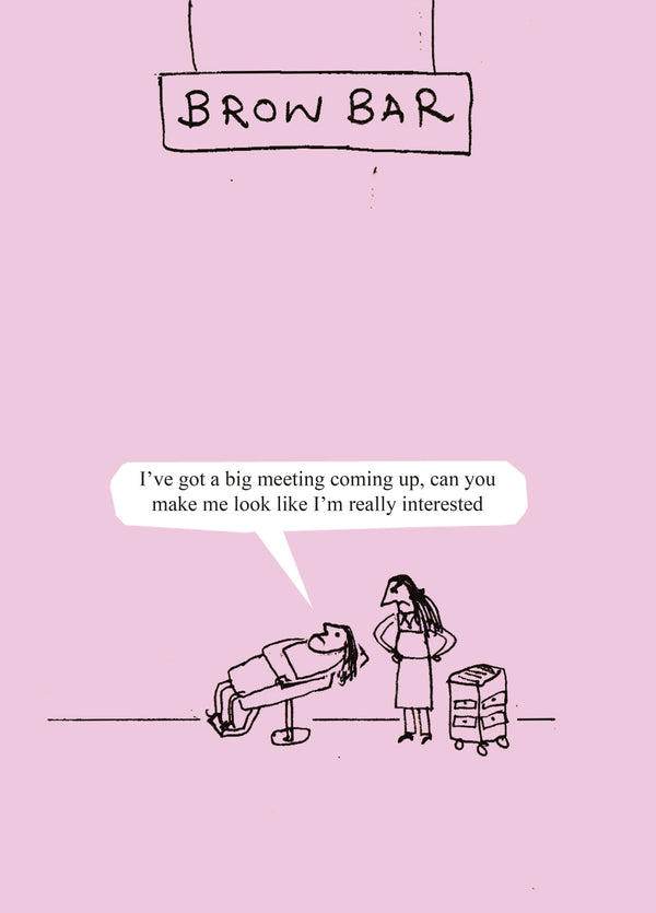 Brow Bar Card