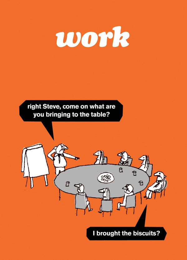 Work Biscuits Card