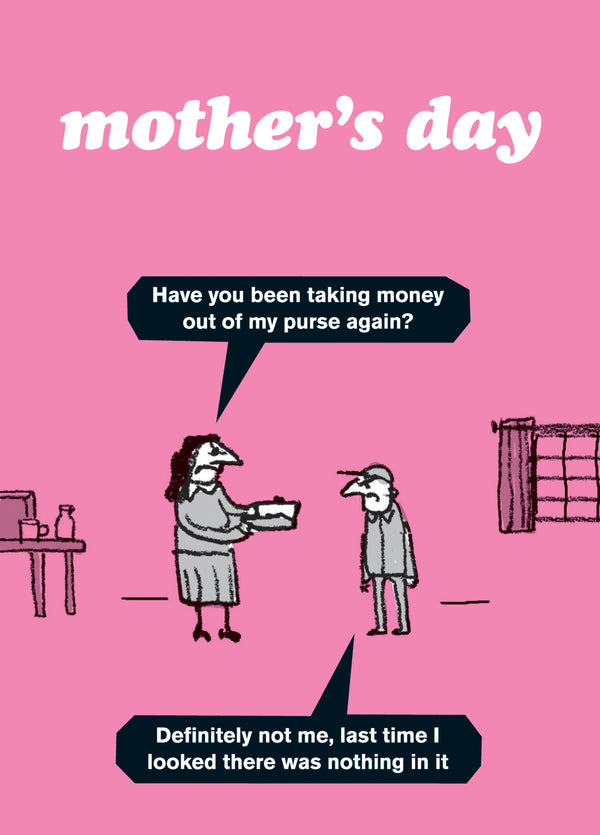 Taking Money Card