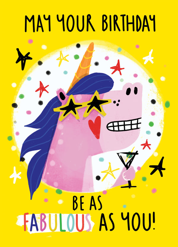 As Fabulous As A Unicorn Card