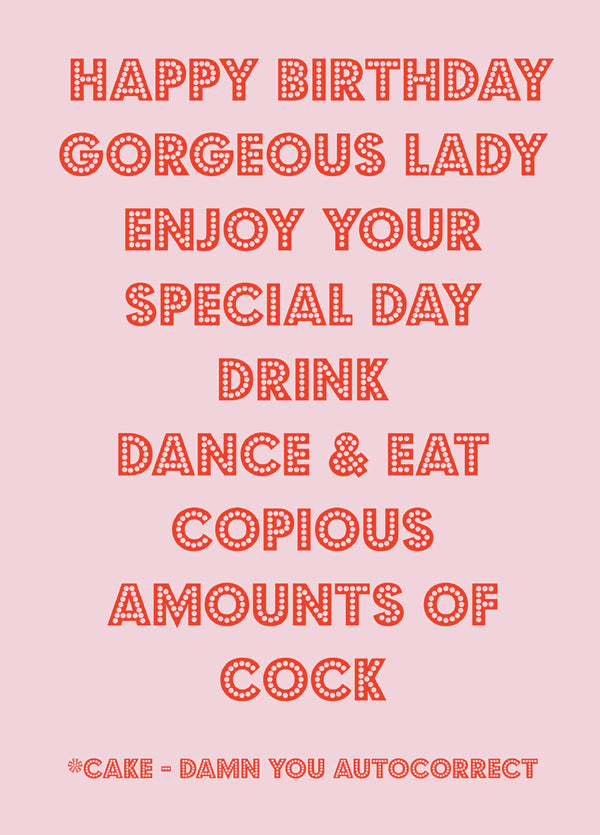 Damn You Autocorrect Card
