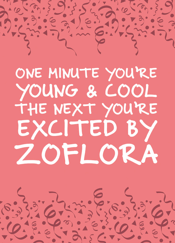 No Longer Young And Cool Card