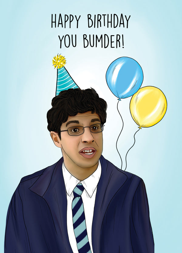 Happy Birthday You Bumder! Card