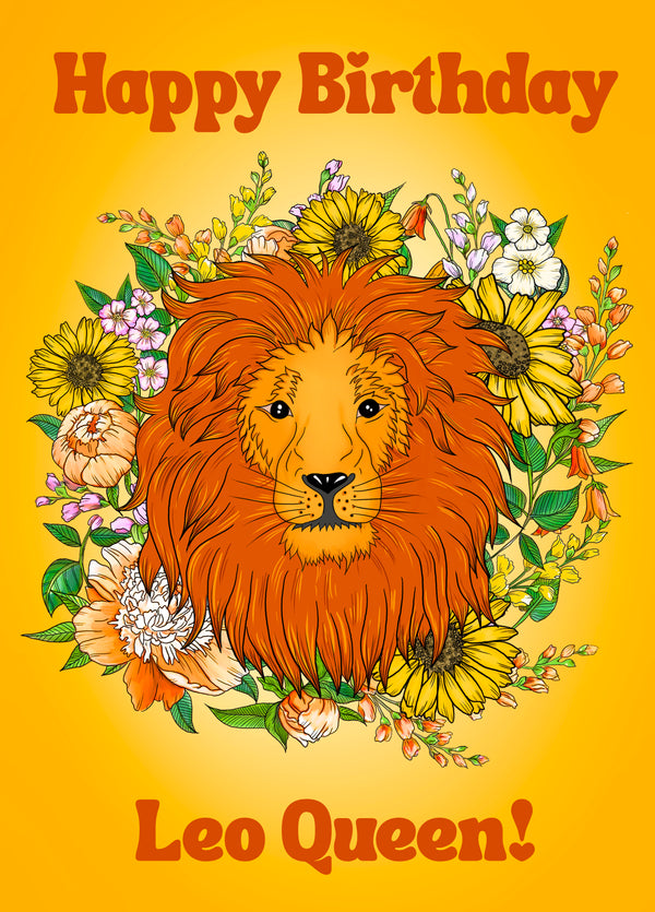 Leo Queen! Card