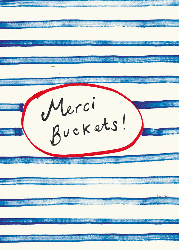 Merci Buckets! Card
