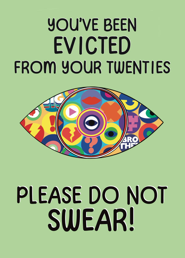 Big Brother 30th Birthday Card