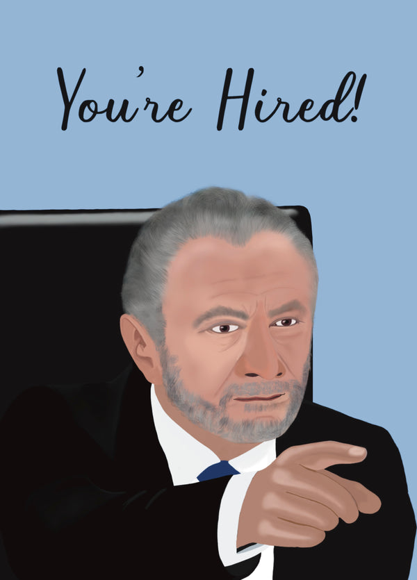 Your Hired! - New Job Card