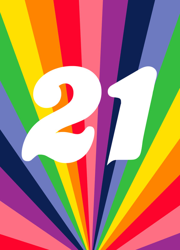 Happy 21st Birthday! Card