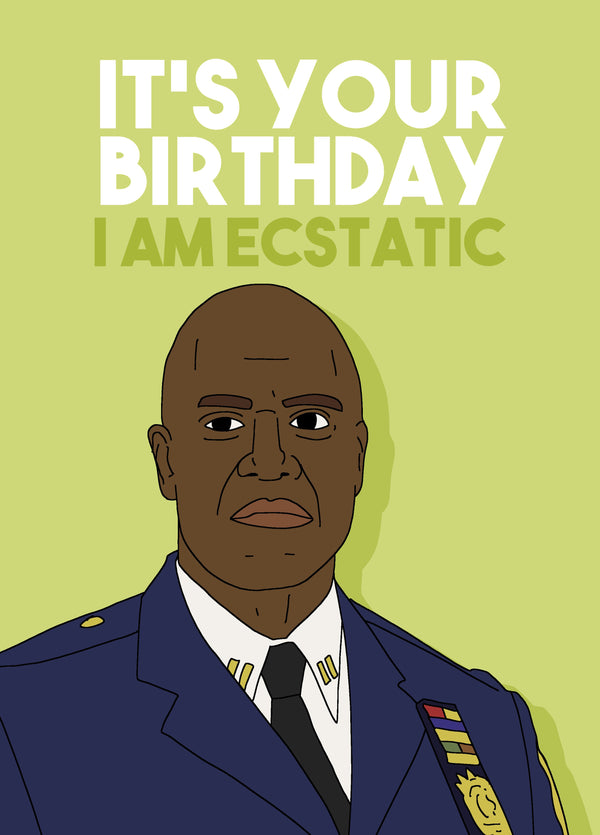 I Am Ecstatic Card