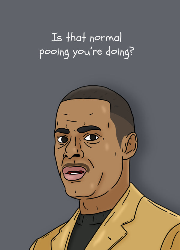 Normal Pooing Card