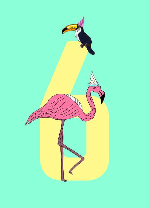 6th Birthday Card