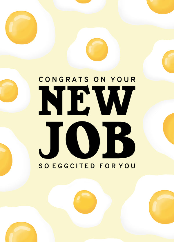 Congrats on your New Job Card