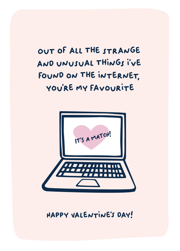 Weird Things On The Internet Card