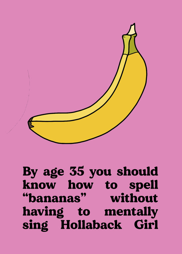 Hollaback Girl Card