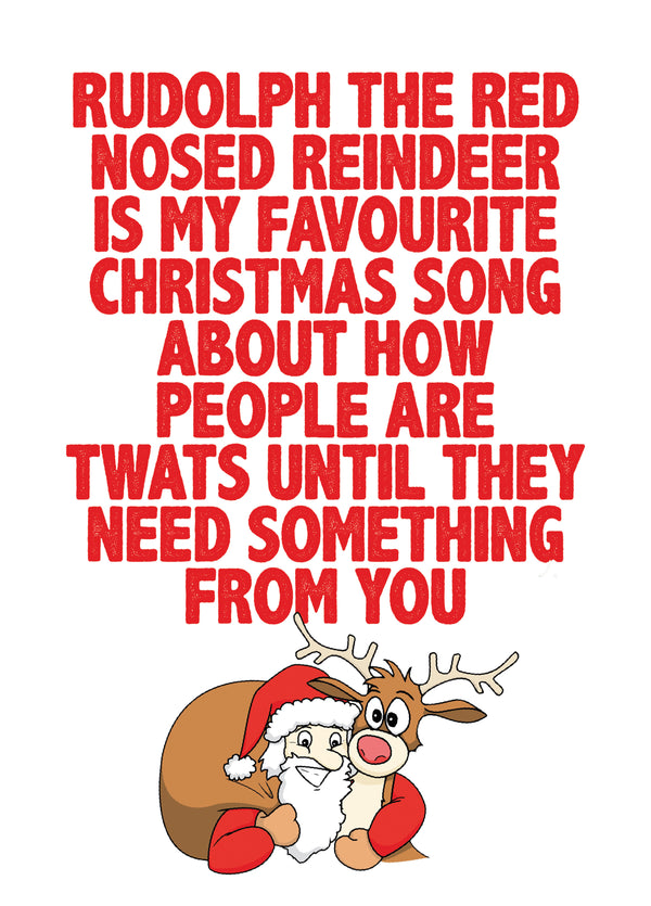 Rudolph Card