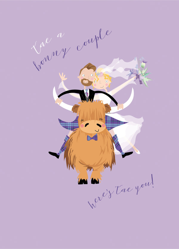 Tae A Bonny Couple Card